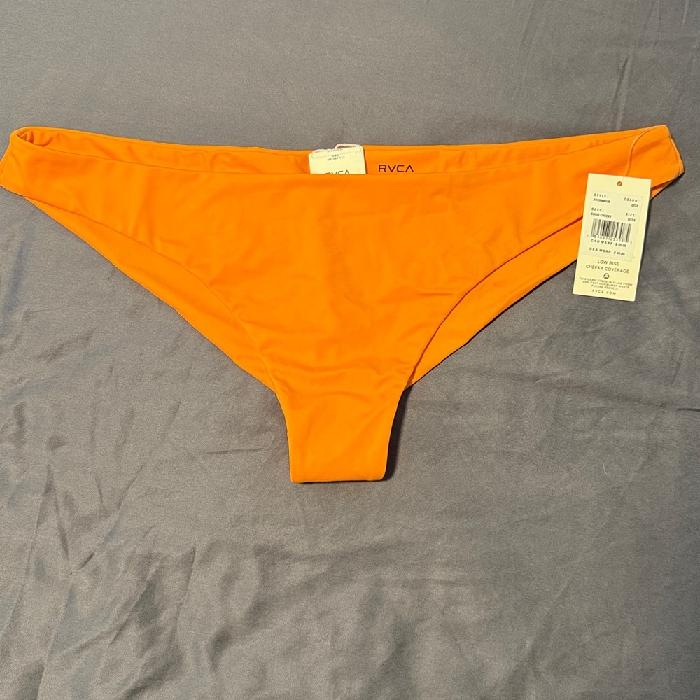 RVCA Orange Bikini Bottom